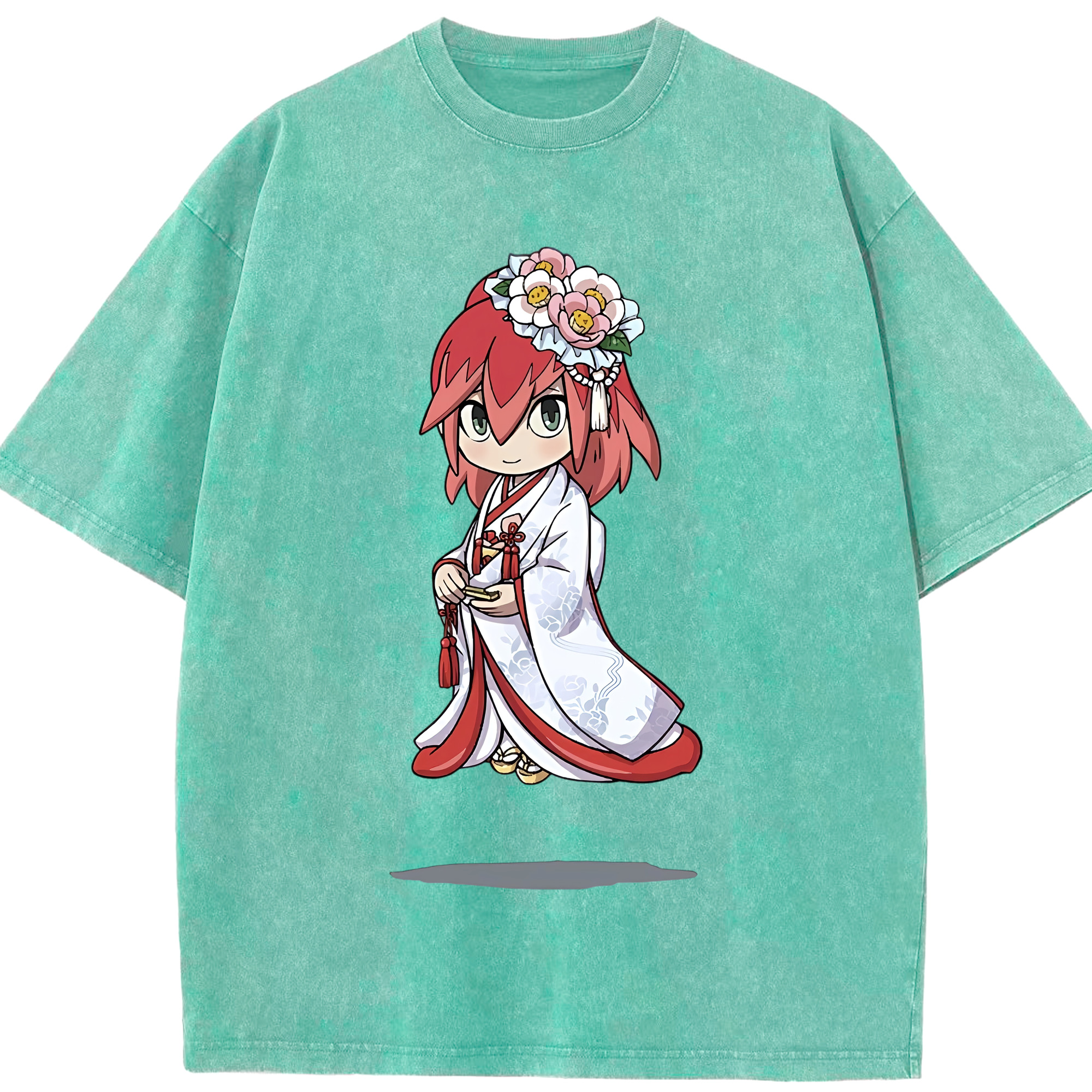 （画像用） 妖怪ウォッチ Yo-kai Watch 綿100% ヴィンテージ風 半袖Tシャツ（フロントプリント）